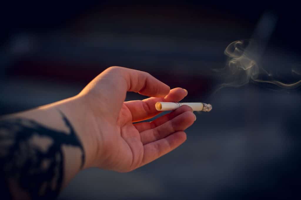 Fumeur cigarette